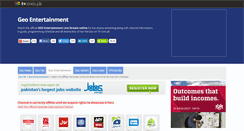 Desktop Screenshot of geo.tv.com.pk